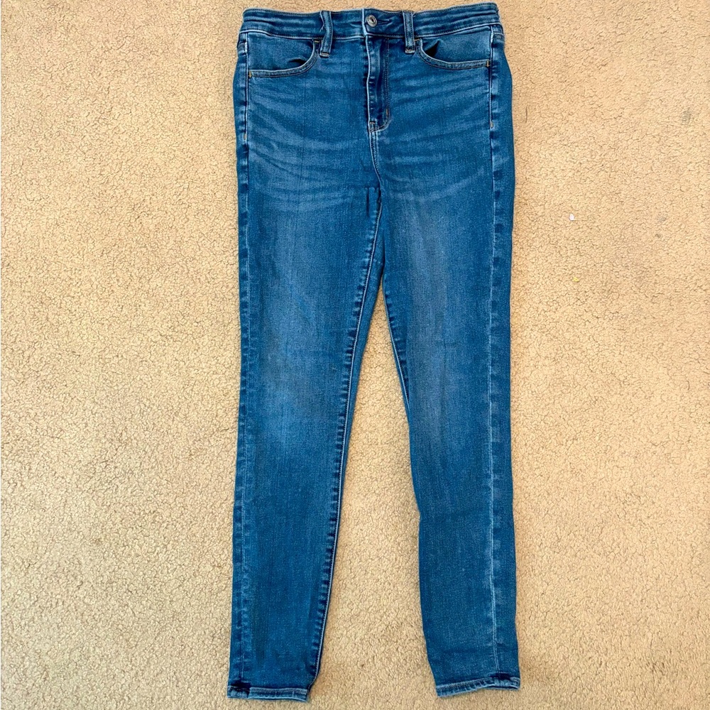 AE high rise jeggings